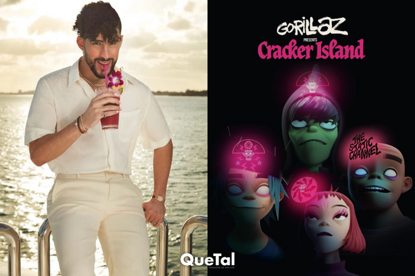 Se filtra colaboración entre Bad Bunny y Gorillaz. ¡Tienes que escucharla!